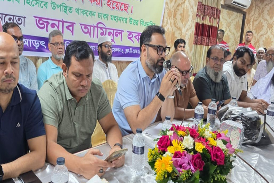 চাঁদাবাজ ও সন্ত্রাসীদের বিরুদ্ধে জিরো টলারেন্স ঘোষণা আমিনুল হকের