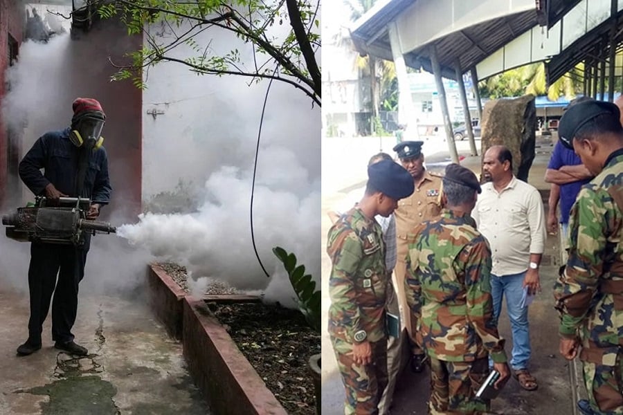ডেঙ্গু মোকাবিলায় শ্রীলঙ্কায় সেনা মোতায়েন