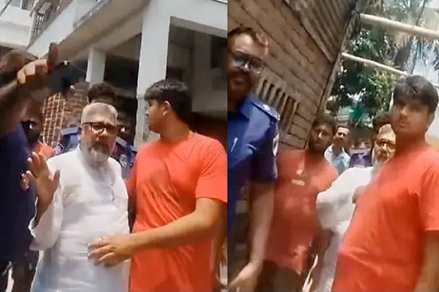 আ. লীগ নেতাকে পুলিশের কাছ থেকে ছিনিয়ে নিলেন কর্মীরা