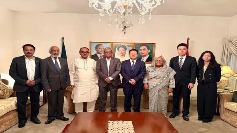 বিএনপি নেতাদের সাথে চীনের রাষ্ট্রদূতের বৈঠক