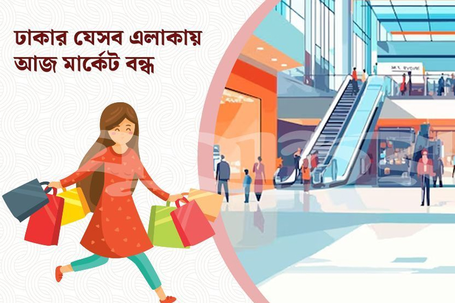 শুক্রবার রাজধানীর যেসব মার্কেট ও দর্শনীয় স্থান বন্ধ