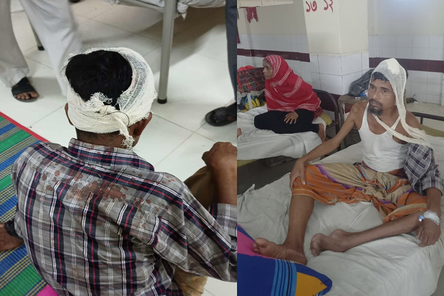 রাস্তা নিয়ে সংঘর্ষ, আহত চাচা-ভাতিজা হাসপাতালে