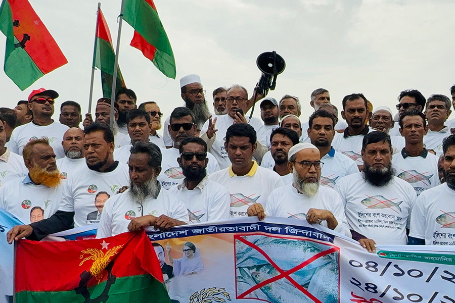 মা ইলিশ রক্ষায় বিএনপি'র ব্যতিক্রমী কর্মসূচী