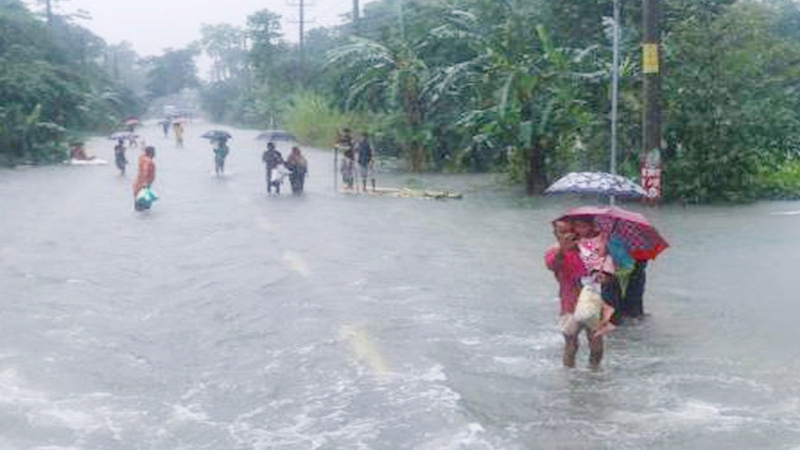১২ জেলায় বন্যার শঙ্কা