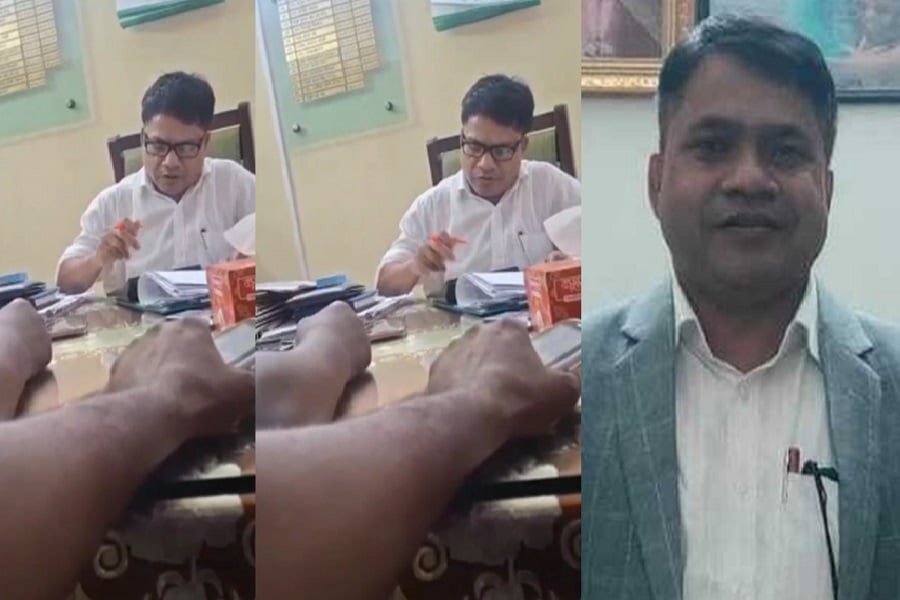 দেবীগঞ্জে পিআইও’র বিরুদ্ধে ১৫% কমিশন দাবির অভিযোগ, ভিডিও ভাইরাল
