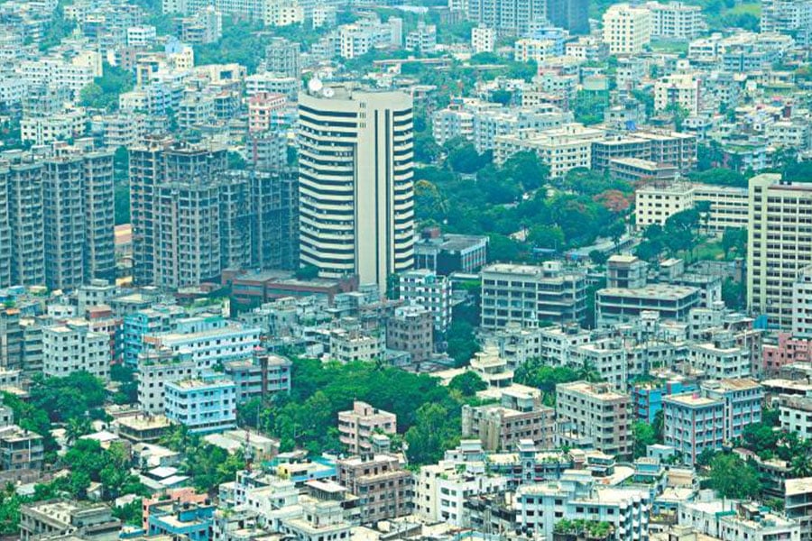 ঢাকার বহুতল ভবন