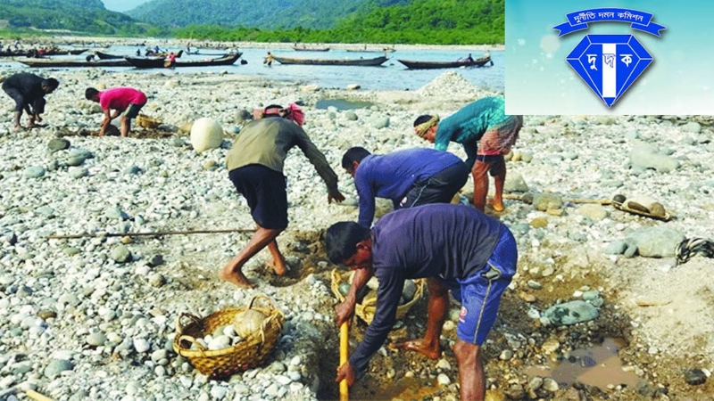 সিলেটের পাথর উদ্ধারে এবার অভিযানে নামছে দুদক