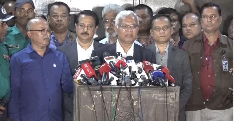 দেশের রাজনীতি নিয়ে কোনো কথা হয়নি- ডা. জাহিদ