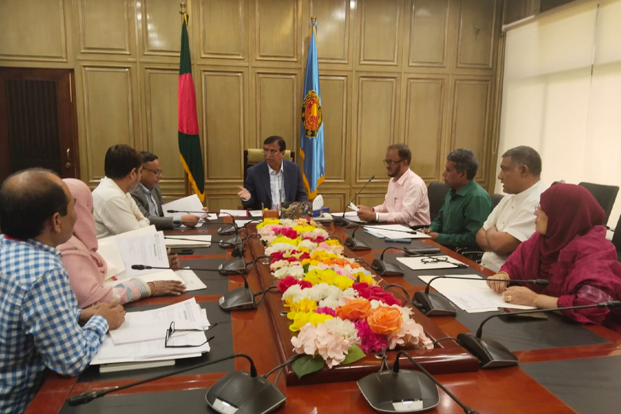 বিআরসিএস ঢাকা সিটি ইউনিটের কার্যনির্বাহী কমিটির সভা