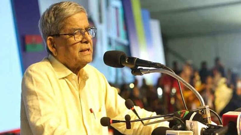 যখনই দেশ ধ্বংসপ্রাপ্ত হয় তখনই বিএনপি দেশের দায়িত্ব নেয় : মির্জা ফখরুল