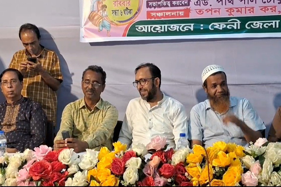 ফেনীতে শারদীয় দুর্গোৎসব উপলক্ষে মতবিনিময় সভা অনুষ্ঠিত