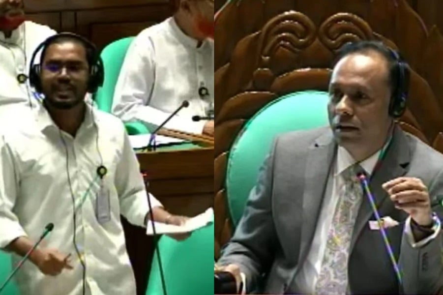 হান্নান মাসউদ দয়া করে বসুন, এটা শাহবাগ নয়: ডেপুটি স্পিকার