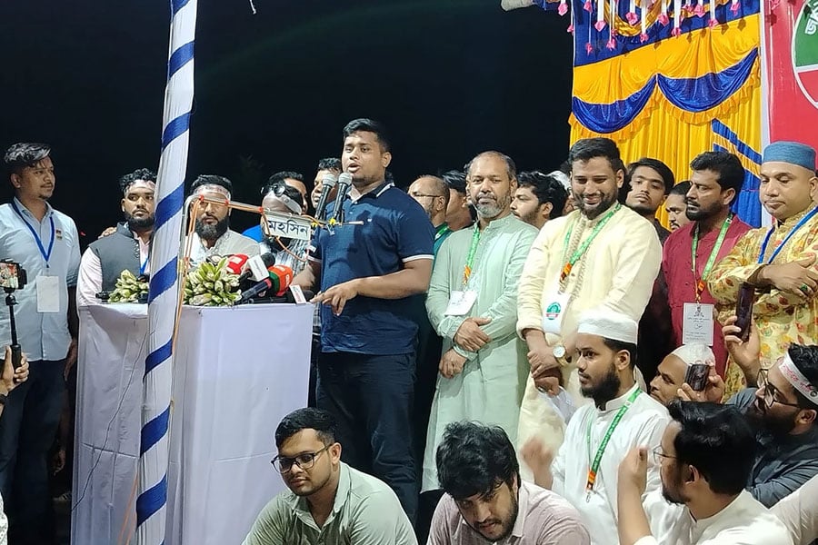 এনসিপির পথসভায় হাসনাত আবদুল্লাহ