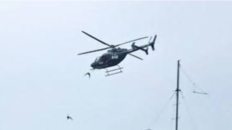 রাজনৈতিক নির্দেশেই হেলিকপ্টার থেকে গুলি