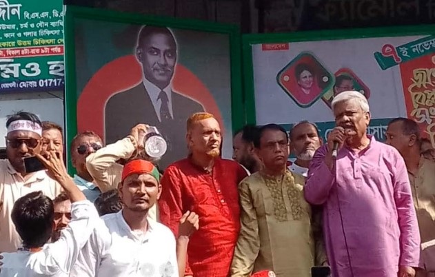 নোয়াখালীতে জাতীয় বিপ্লব ও সংহতি দিবস গণজমায়েতে বিএনপি
