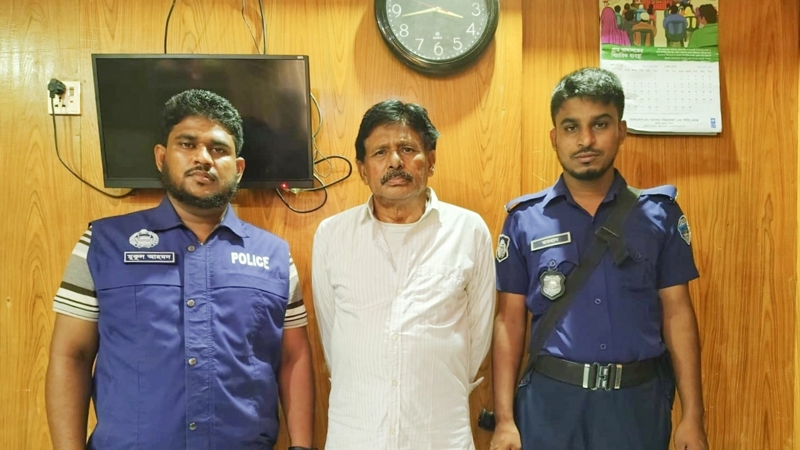 শ্বশুরবাড়ি থেকে আওয়ামী লীগ নেতা গ্রেপ্তার
