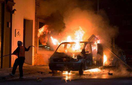 মরক্কো পুলিশ স্টেশনে আগুন, নিহত ২