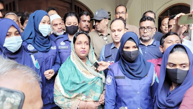 রিমান্ড শেষে কারাগারে সাবেক মেয়র আইভী