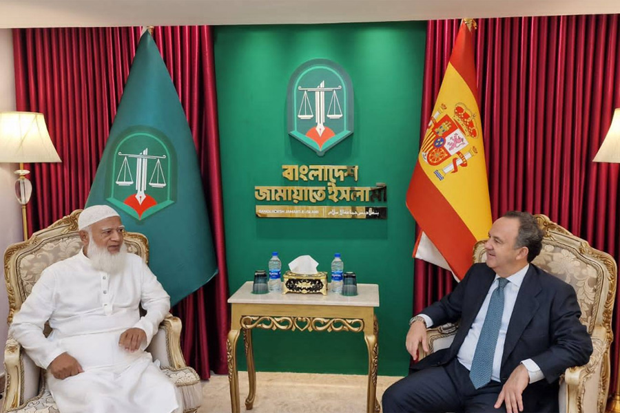 জামায়াত আমিরের সঙ্গে স্পেন রাষ্ট্রদূতের সৌজন্য সাক্ষাৎ