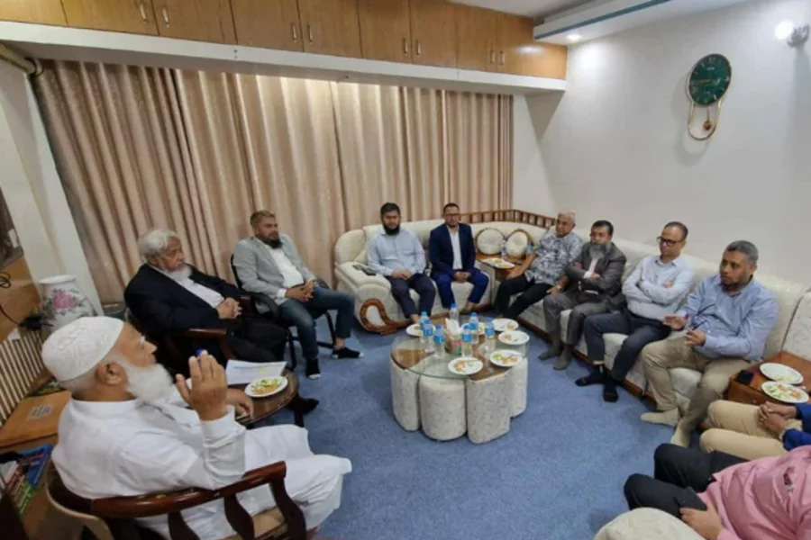 জামায়াত আমিরের সঙ্গে শিল্পমালিকদের সৌজন্য সাক্ষাৎ