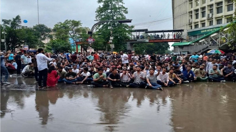 ছাত্রদলের শাহবাগ ‘অবরোধ’