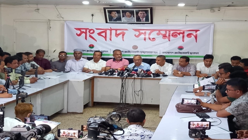 কর্মসূচিতে ফের মাঠে নামছে বিএনপির তিন সংগঠন