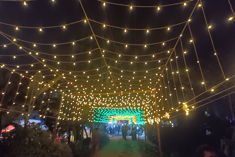 যশোরের চৌগাছায় ৭৬তম রাস উৎসব সম্প্রীতির মিলনমেলা