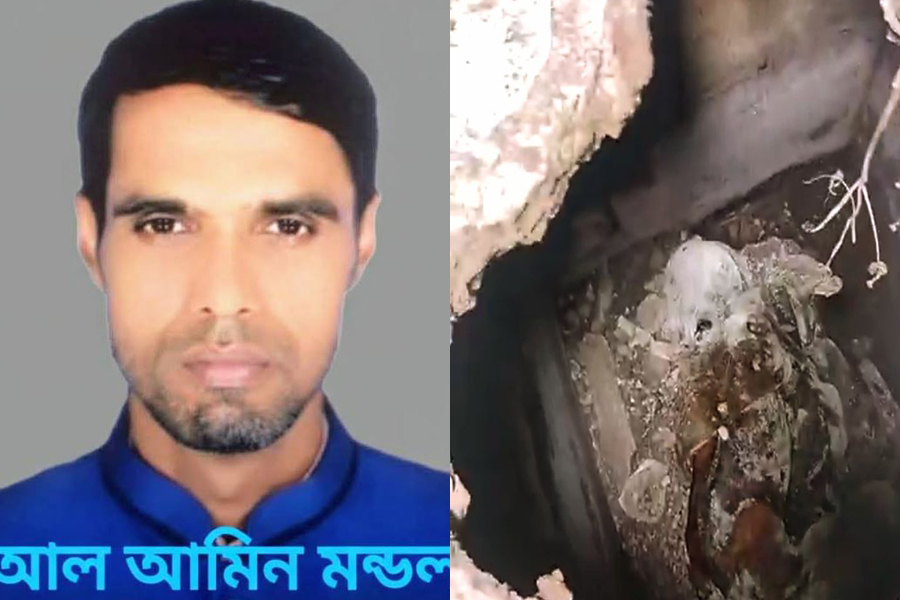 কালিয়ায় সেফটিক ট্যাংক থেকে গৃহবধূর মরদেহ উদ্ধার