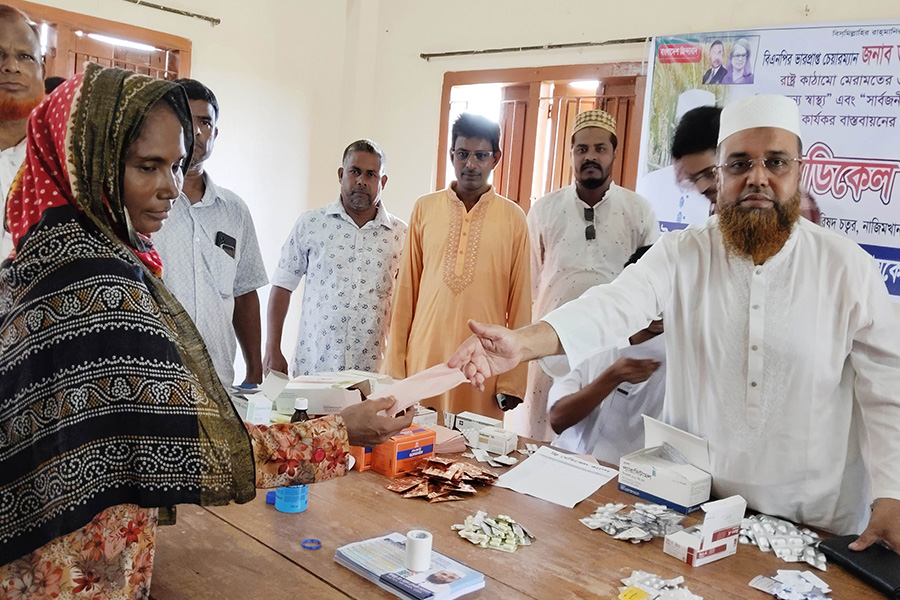 কুড়িগ্রামে ফ্রি মেডিকেল ক্যাম্পিং অনুষ্ঠিত