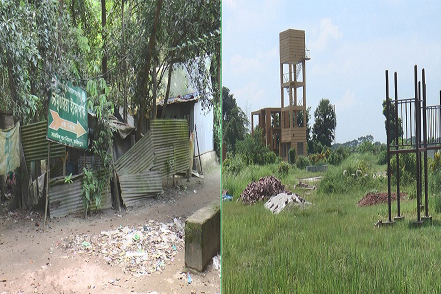 জটিলতায় থমকে ইকোপার্কের নির্মাণ কাজ!
