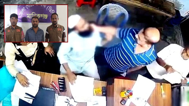 ব্যবসায়ীর দাড়ি ধরে হেনস্তার ঘটনায় অভিযুক্ত গ্রেপ্তার