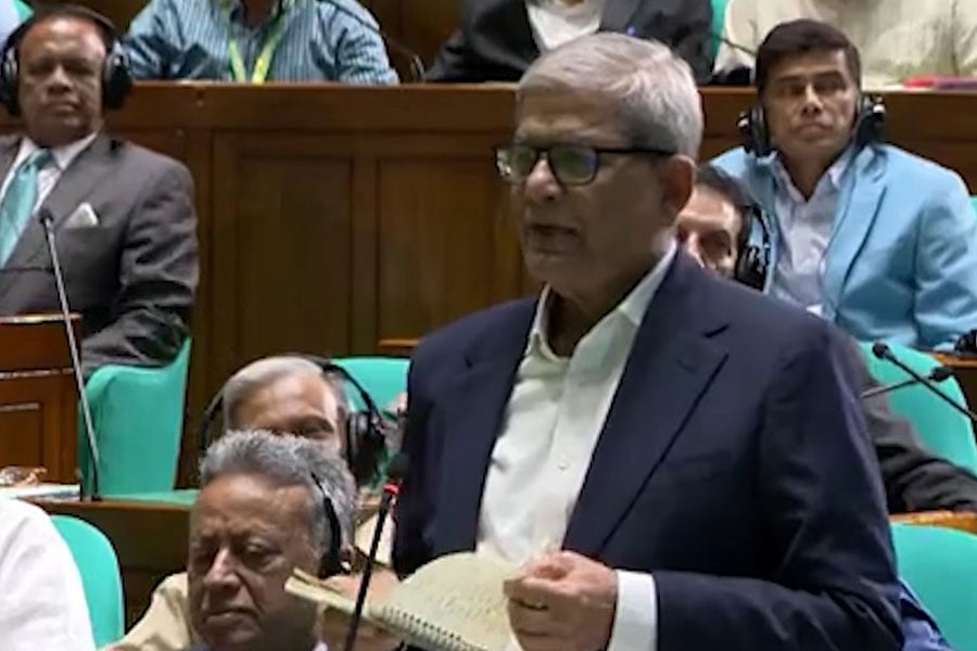 সংসদে মির্জা ফখরুল ইসলাম আলমগীর