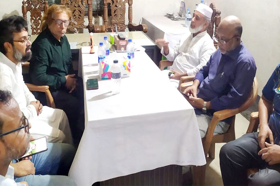 মধুপুরে সাংবাদিকদের সঙ্গে মতবিনিময়ে জামায়াত প্রার্থীর