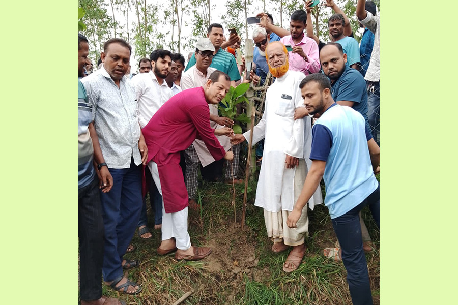 মধুপুরে জাসাসের উদ্যোগে বৃক্ষরোপণ কর্মসূচি অনুষ্ঠিত