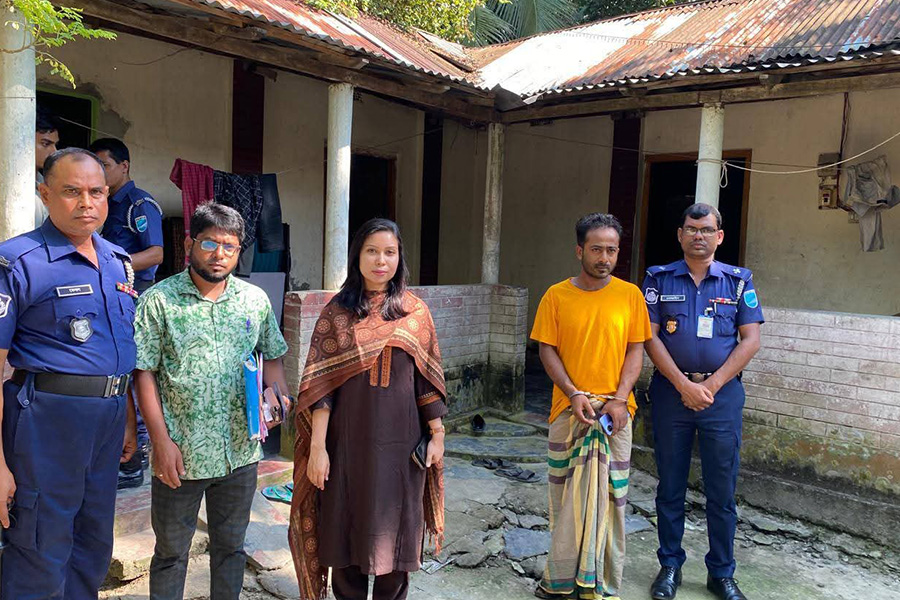 মধুপুরে সহযোগীসহ মাদক সম্রাট নিক্সন আটক