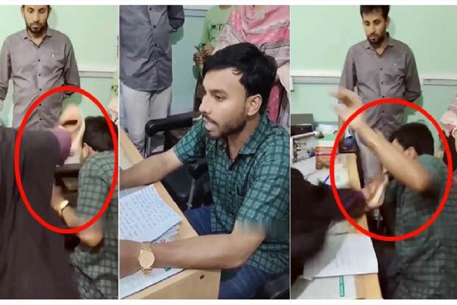 এনসিপি নেতাকে জুতাপেটা, ভিডিও ভাইরাল