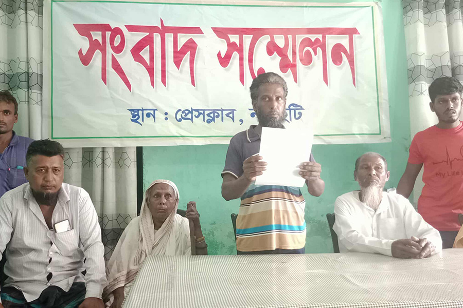 জমিজমা নিয়ে বিরোধে বসতঘর ভাঙচুরের অভিযোগ