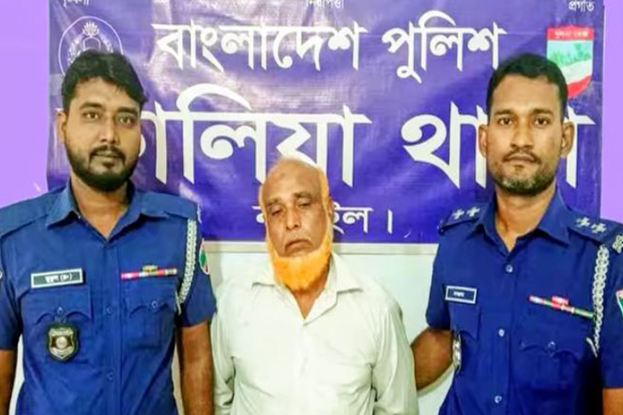 কালিয়ায় স্বেচ্ছাসেবক দল নেতা হত্যা মামলার আসামি গ্রেপ্তার