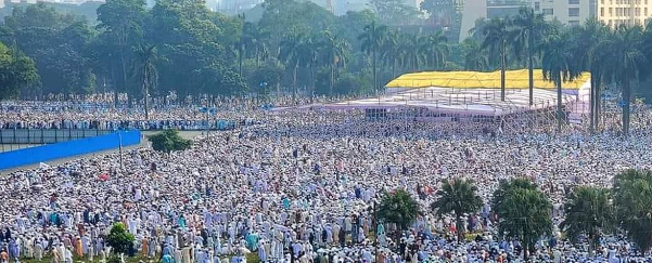 সোহরাওয়ার্দী উদ্যানে ওলামা-মাশায়েখদের ঢল