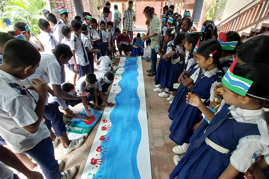 চাটমোহরে বিশ্ব নদী দিবস পালন