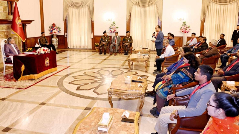 গণমাধ্যম রাষ্ট্রের চতুর্থ স্তম্ভ ও সমাজের দর্পণ- রাষ্ট্রপতি