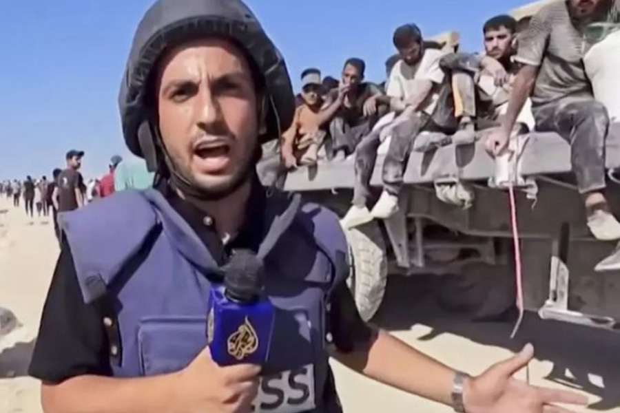 গাজায় ইসরাইলি ড্রোন হামলায় আল জাজিরার সাংবাদিক নিহত