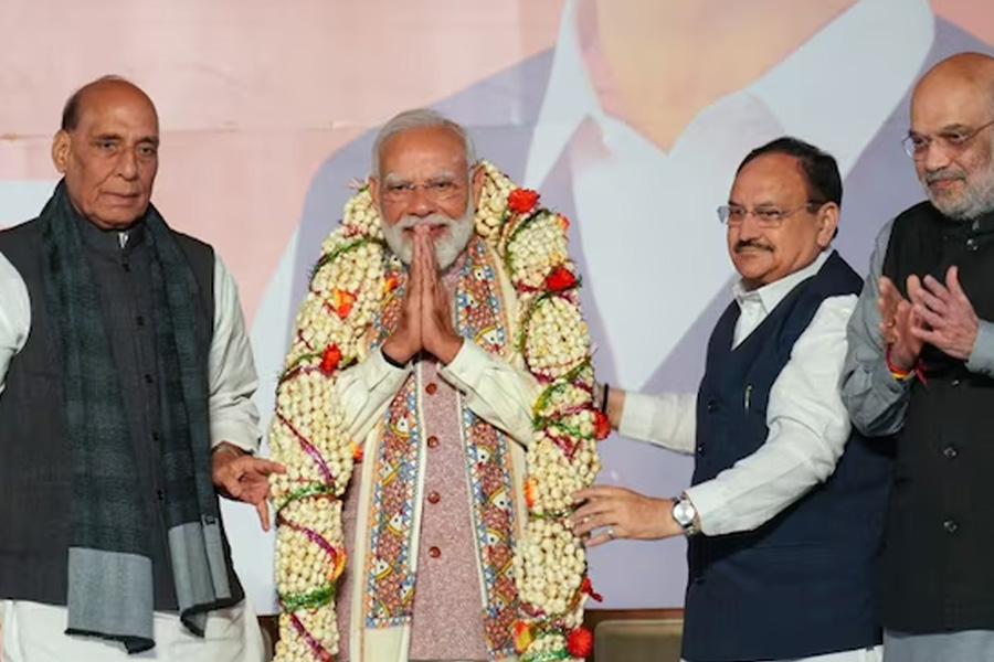 বিহারে এনডিএ জোটের ভূমিধস জয়