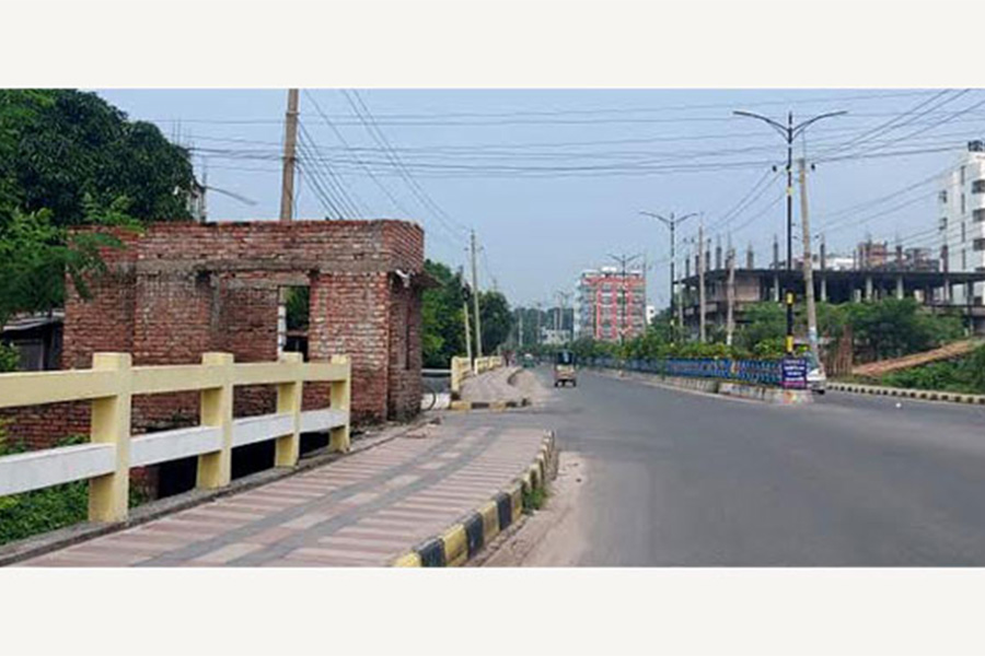 রাজশাহী নগরীর বনগ্রামে অবৈধ স্থাপনা
