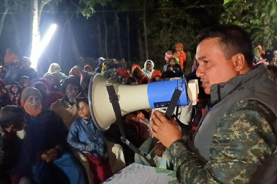 শ্রমিক দলের উদ্যোগে বিএনপির নির্বাচনী উঠান বৈঠক