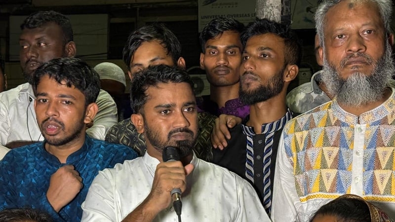 জিএম কাদেরকে গ্রেপ্তারসহ জাপার কার্যক্রম নিষিদ্ধের দাবি রাশেদ খাঁনের