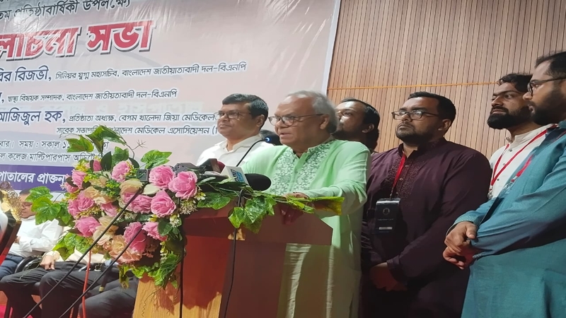সরকার নির্বাচনের তারিখ ঘোষণা করতে গড়িমসি করছে- রিজভী