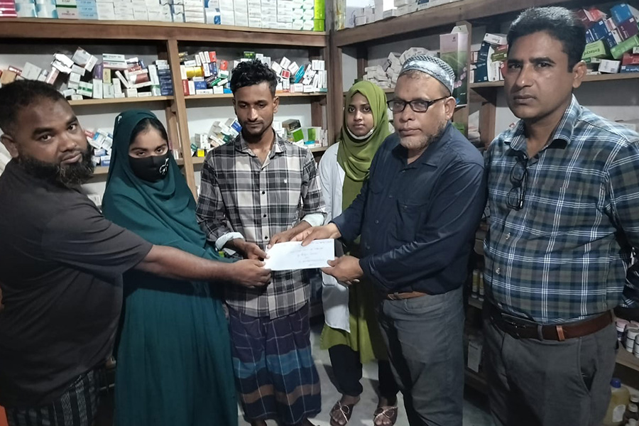 শরীয়তপুরে নির্যাতিত শিশুর পাশে তারেক রহমান