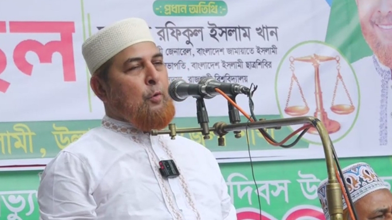 জুলাই বিপ্লবের শহীদদের জাতীয় বীরের মর্যাদা দিতে হবে: রফিকুল ইসলাম খান