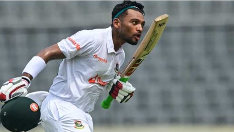 প্রথম বাংলাদেশি হিসেবে শান্ত’র বিরল রেকর্ড